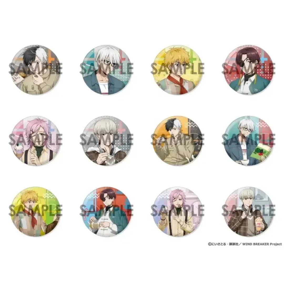 防风铃美好周末吧唧徽章（代拆）