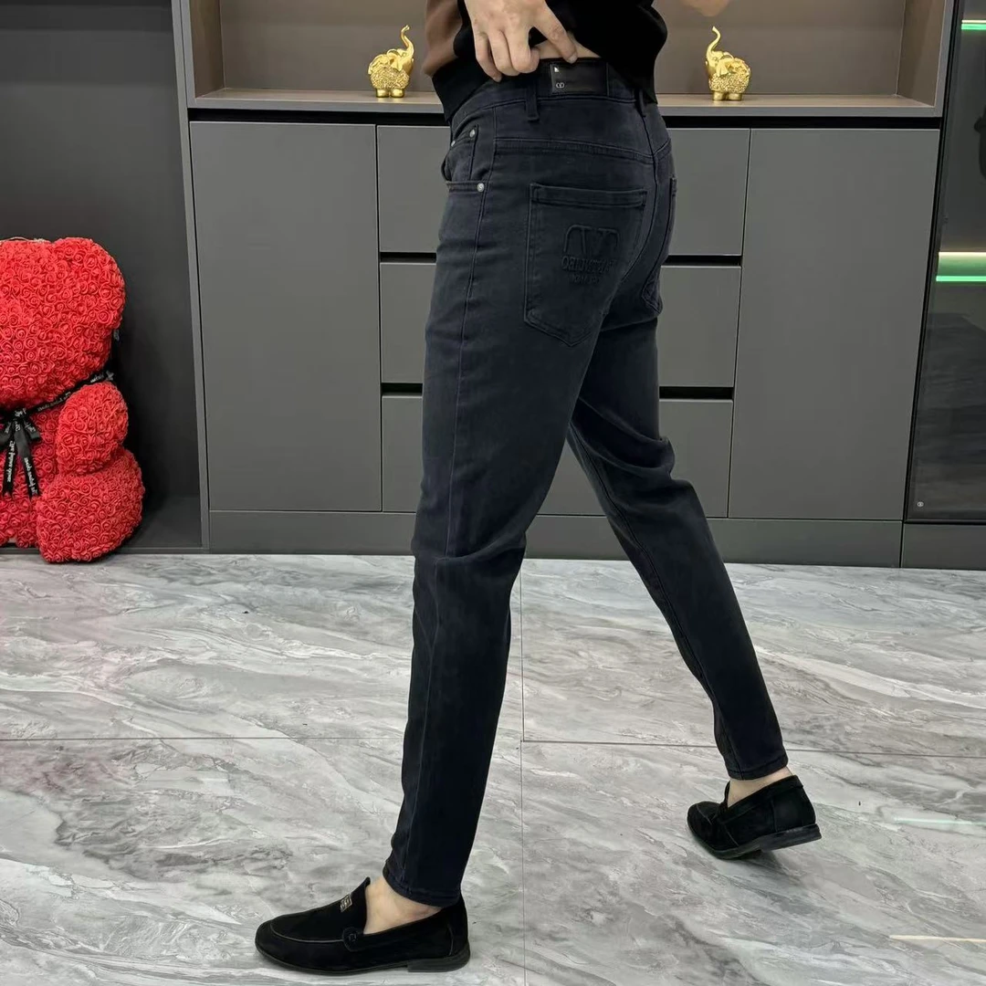 99003-春季欧货修身小脚牛仔裤