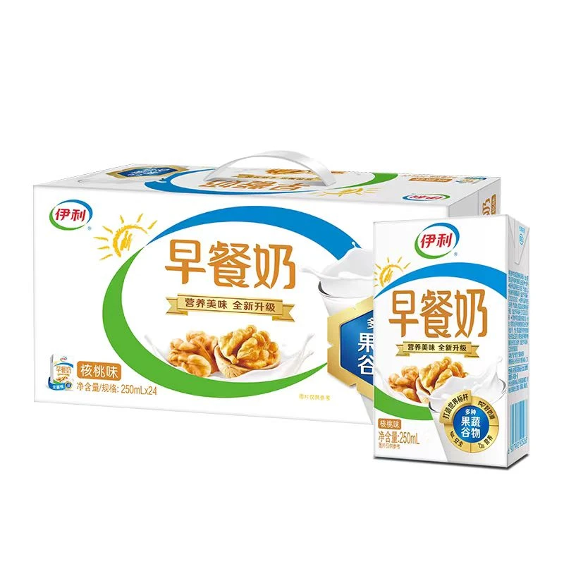 【7月】24入伊利早餐奶牛奶核桃250ml×24盒/箱