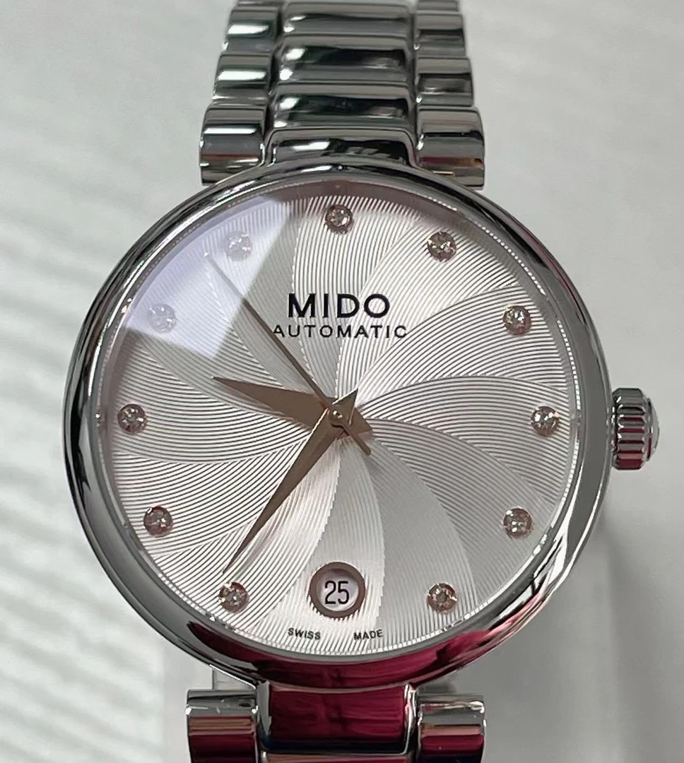 99新 Mido/美度 贝伦赛丽系列腕表/表径33mm/女士