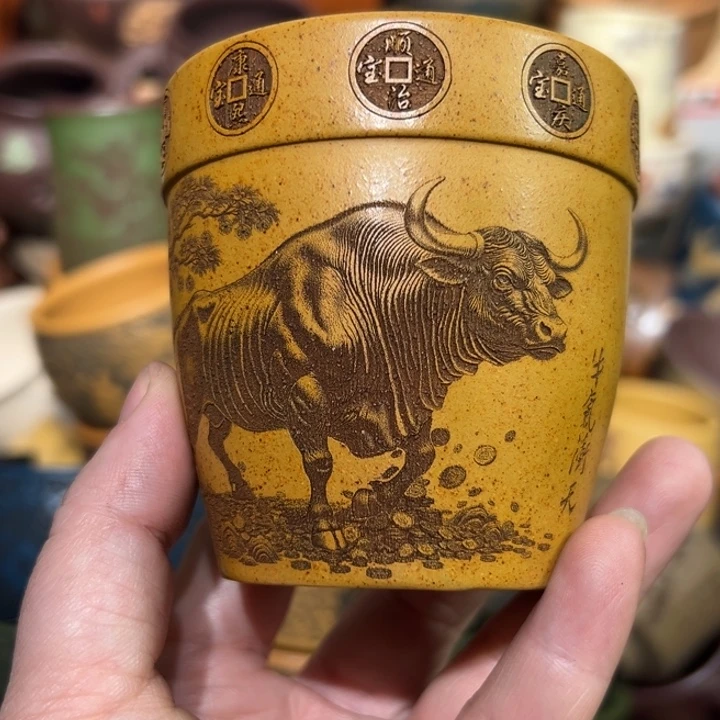 茶杯紫砂宜兴紫砂主人杯