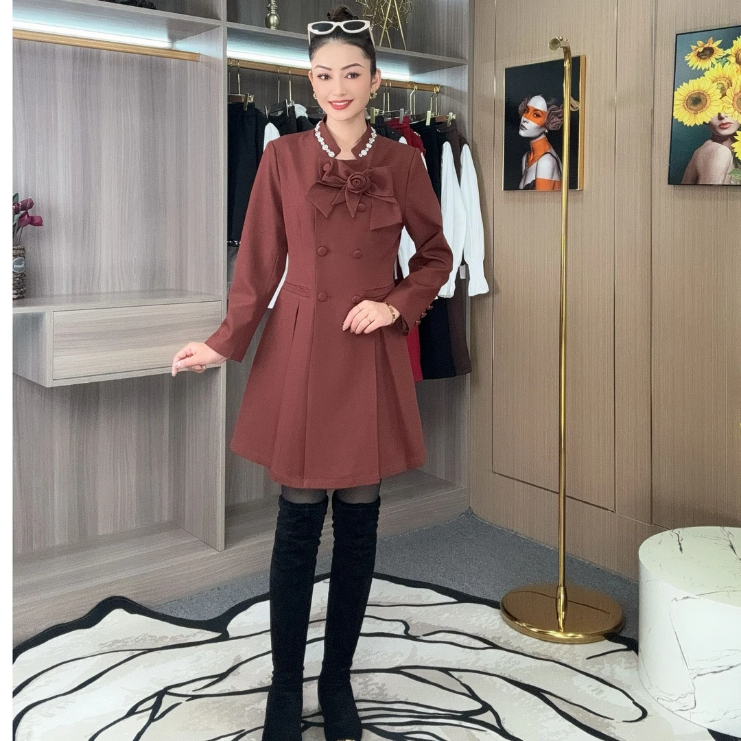 时尚高级感气质显瘦6661款连衣裙