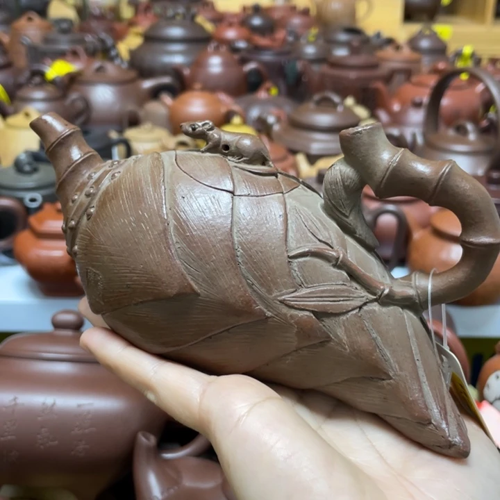 琉***児底槽青茶壶紫砂艺术学院