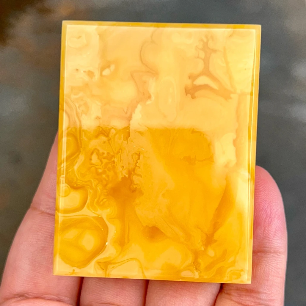 焦皮料鸡油红花蜡切牌