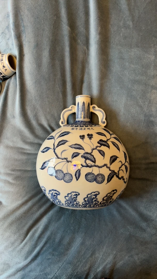 景德镇手工仿明青花陶瓷