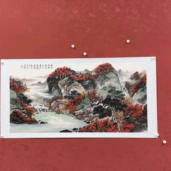 国画书画作品多次参加国际展览获奖