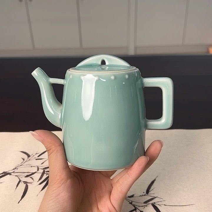 龙泉云间青瓷小米茶器