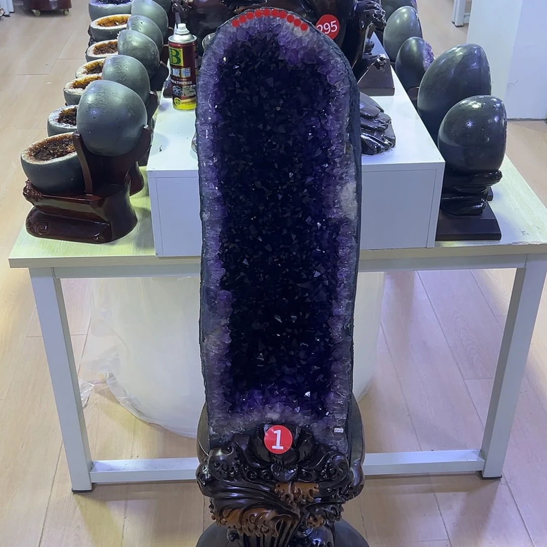 未镶嵌大型摆件（非配饰）紫晶