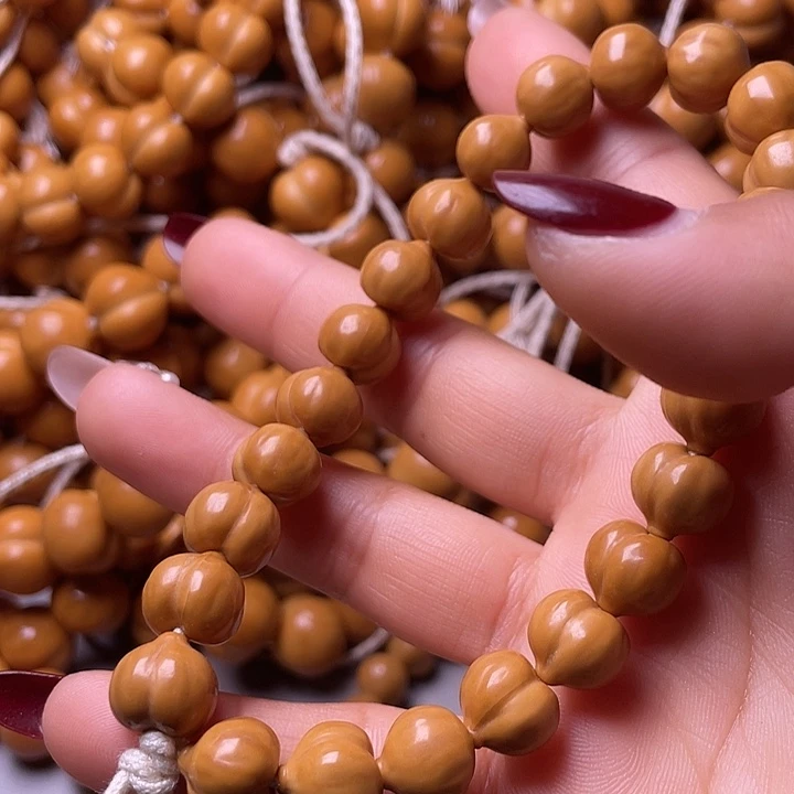 喵***气猴头核桃手串11尺寸镜面柯基屁桃手持全品无暇