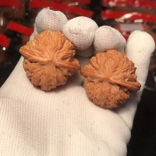 文玩核桃把件磨盘35