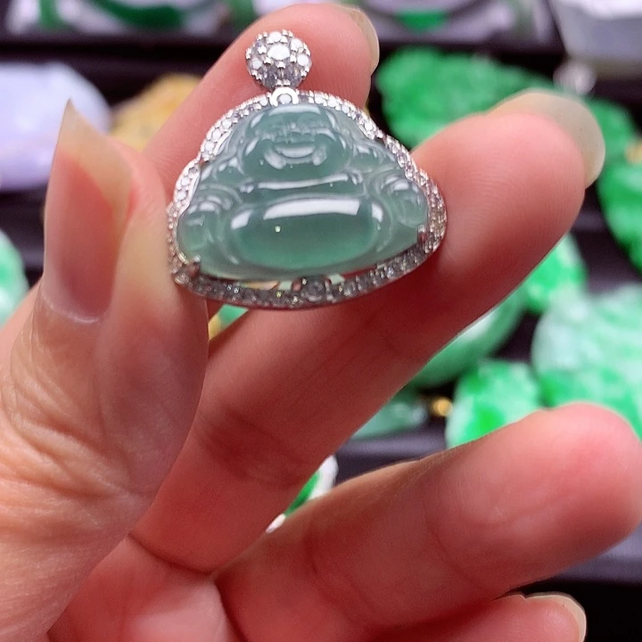 颈饰未镶嵌翡翠翡翠