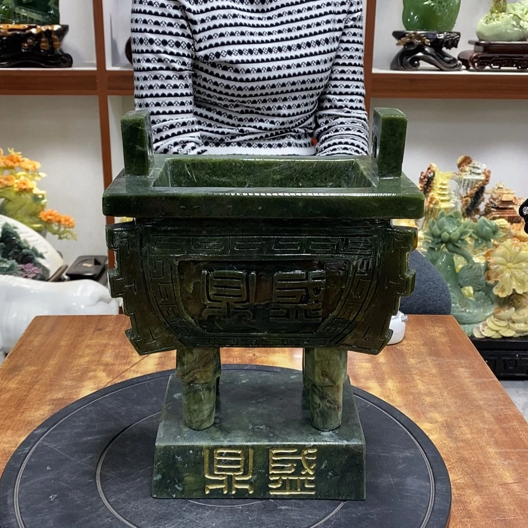 金***戋玉山水摆件 玄关摆件