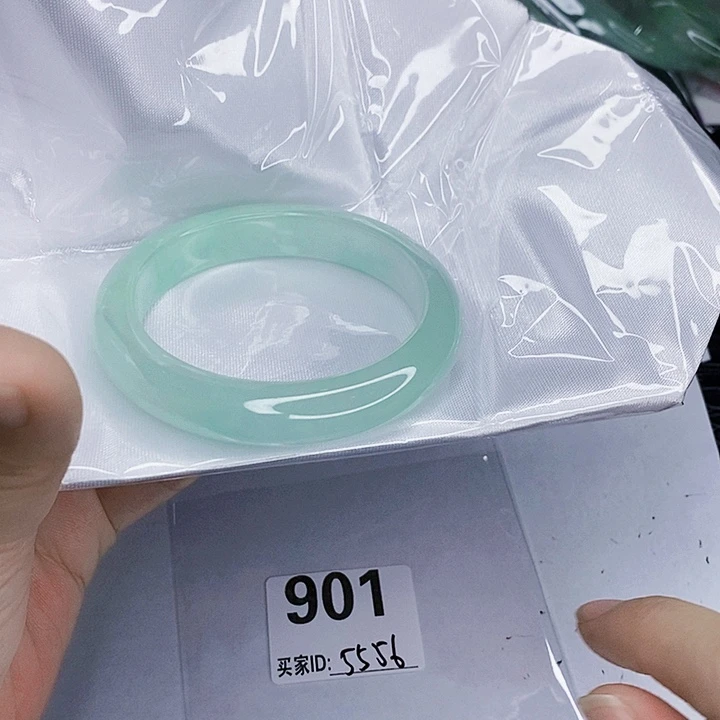 翡翠未镶嵌手镯一图一物实物为准