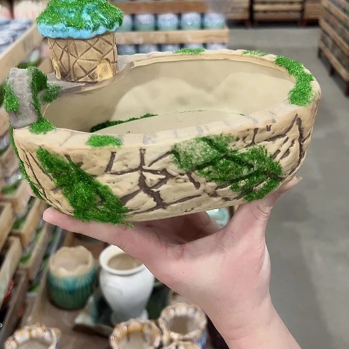 陶瓷陶瓷多肉植物花盆