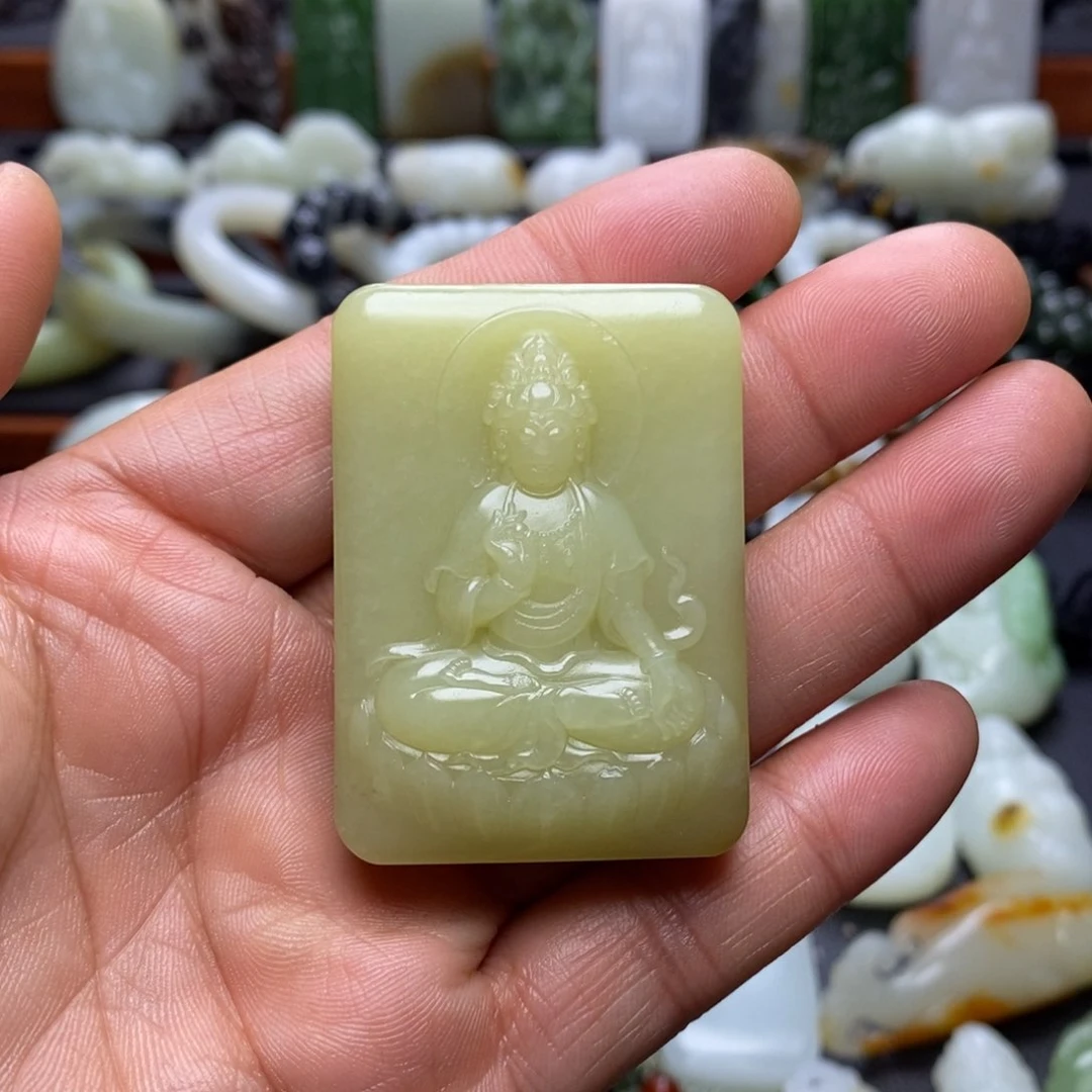 颈饰未镶嵌和田玉