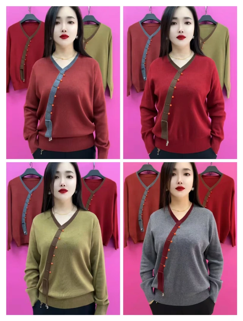 K99-9329V领针织衫