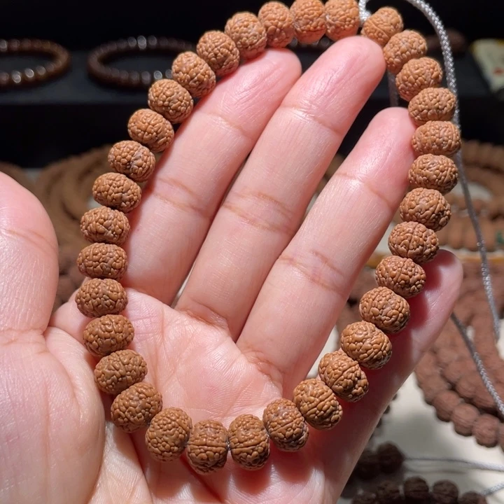 *****吊坠金刚菩提龙鳞手串10.2