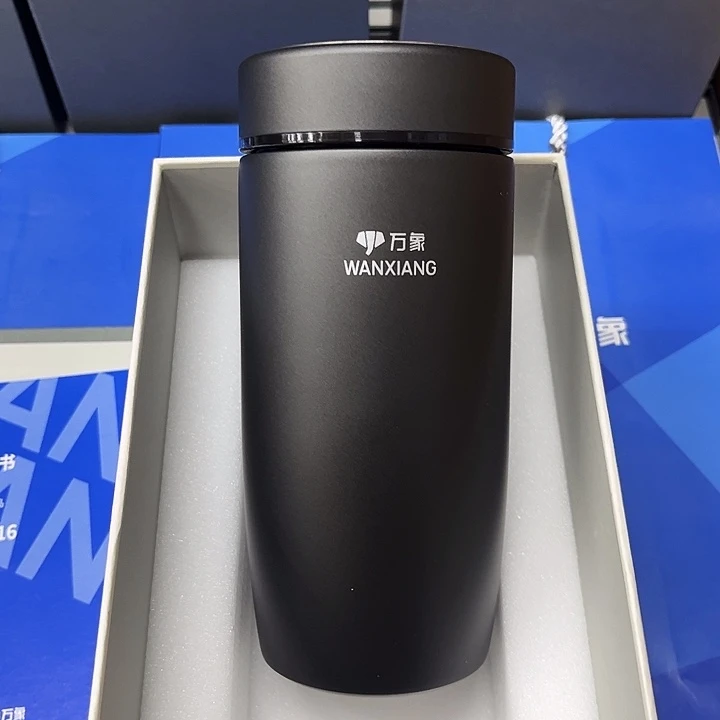 万象保温杯f96-460枪灰色