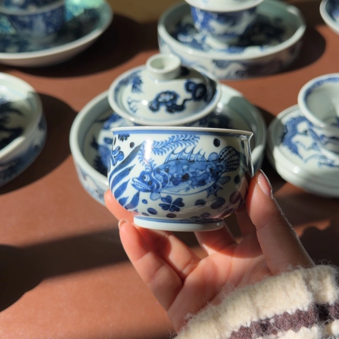 手工手绘茶具主人杯福利