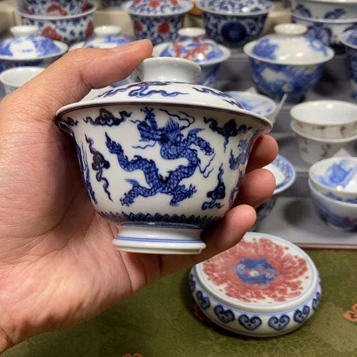 安***泽查窑-景德镇非遗陶瓷艺术品（瑕疵）