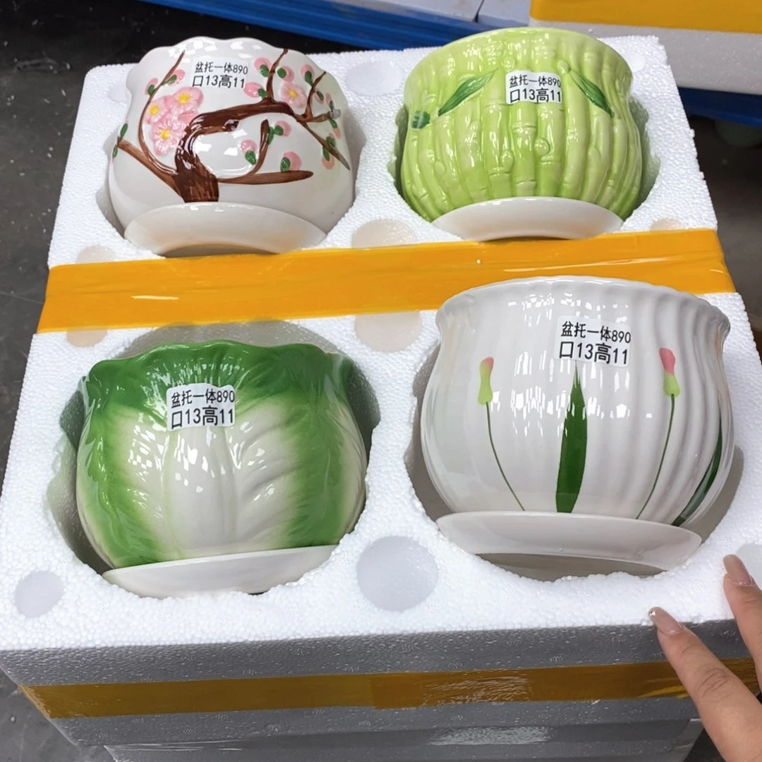 陶瓷@陶瓷花盆@@55383429396