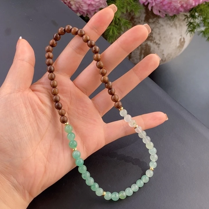 石英质玉手链未镶嵌