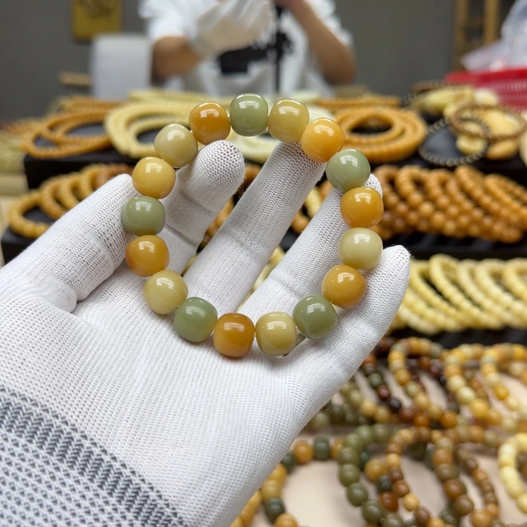 手串菩提根/象牙果13.14 5年 鬼工