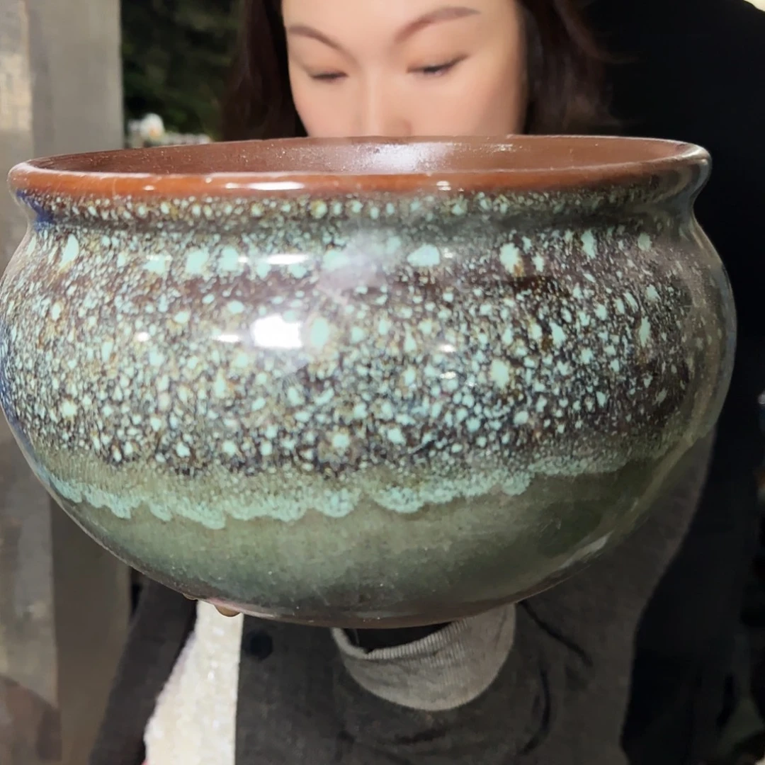 花盆紫砂高14口22