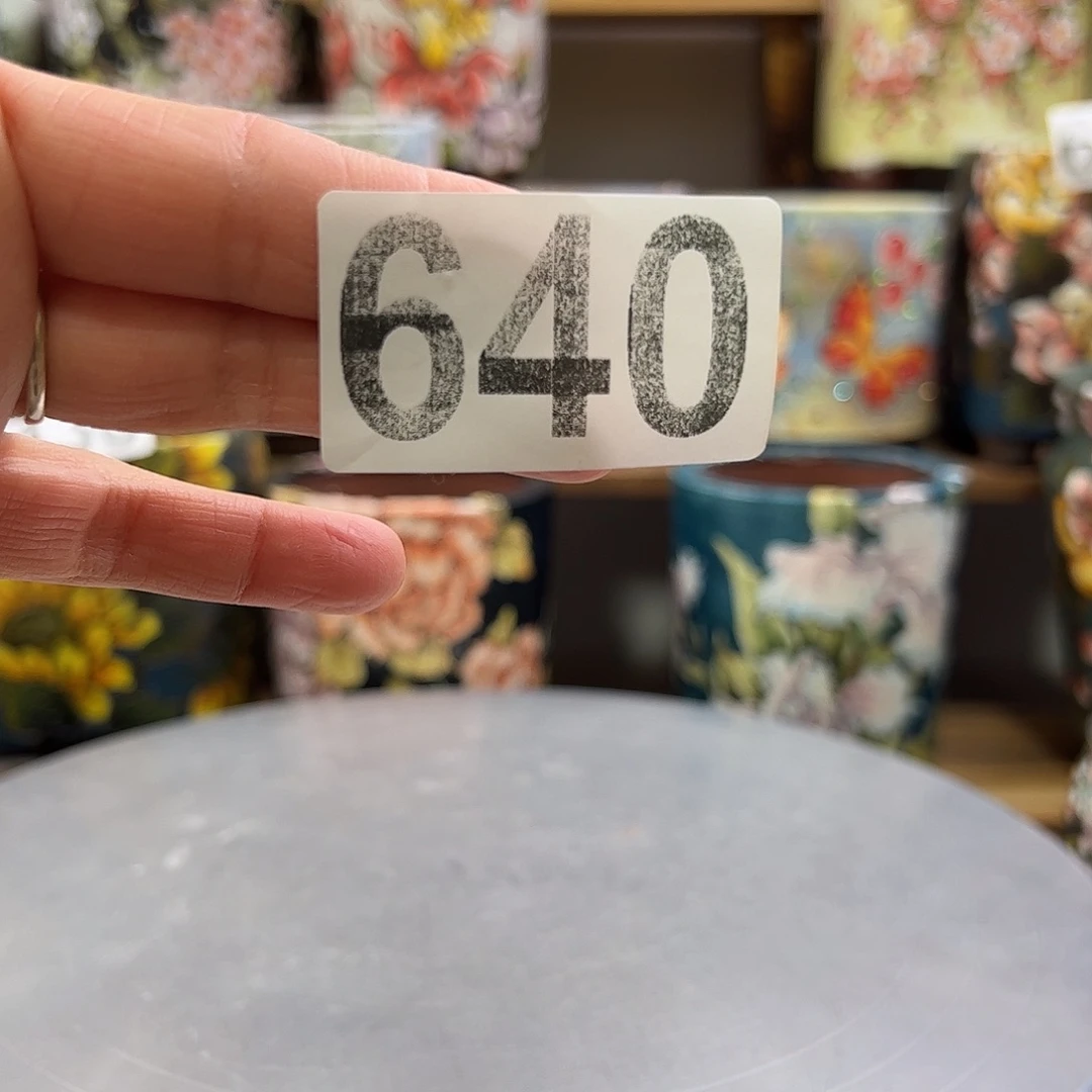 景德镇陶瓷花盆蓝*灵景德镇陶瓷花盆