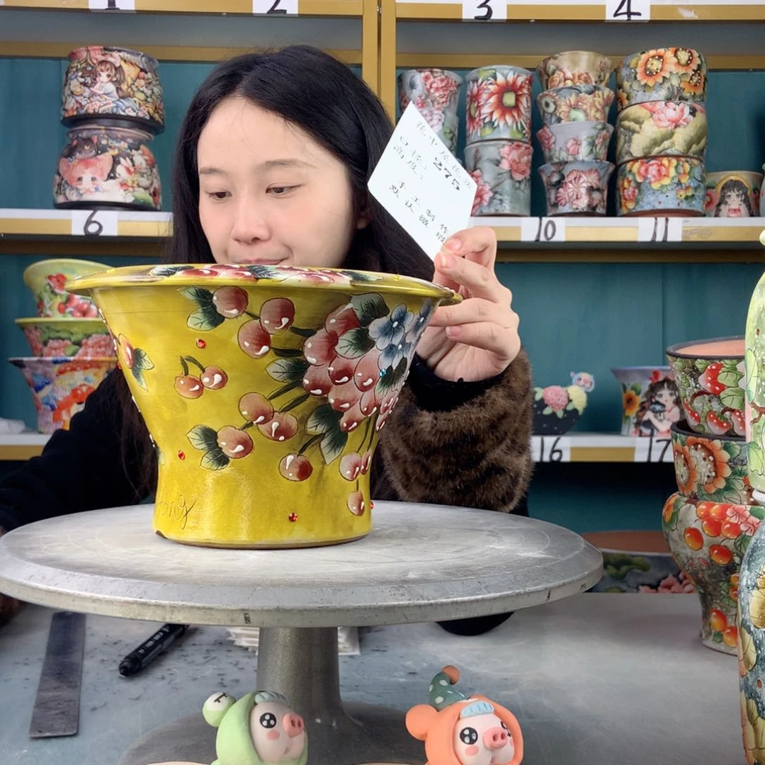 罐景德镇手工瑕疵275