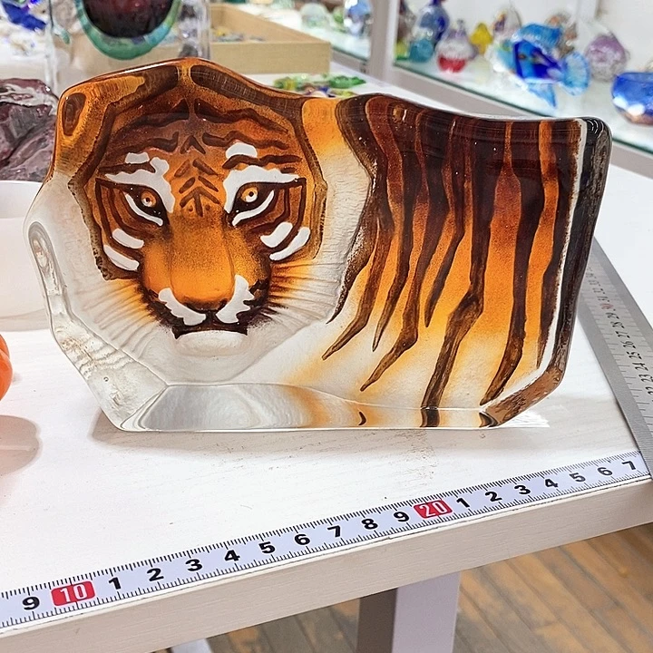 老虎高11厘米宽21厘米