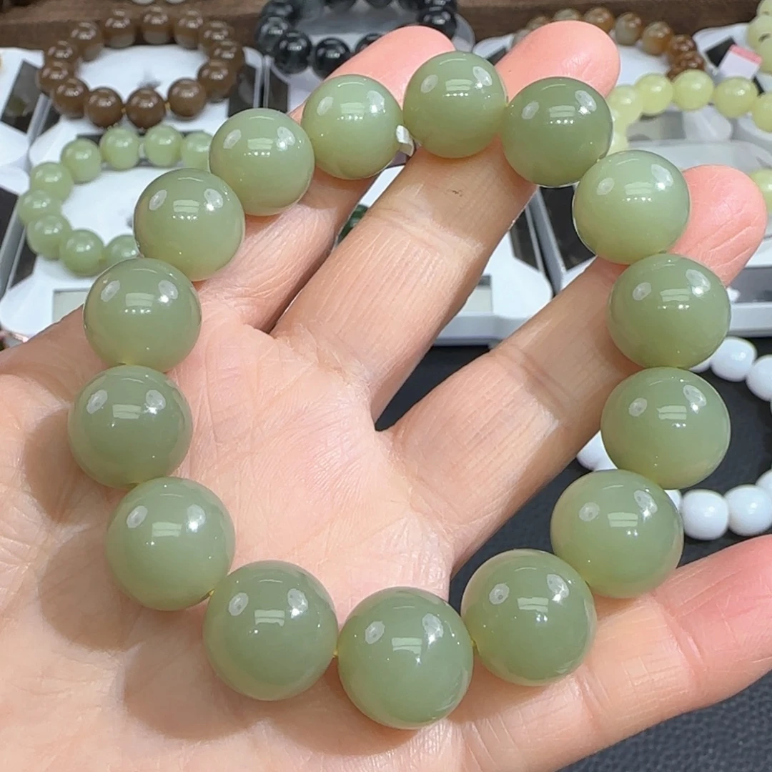 和田玉手链未镶嵌