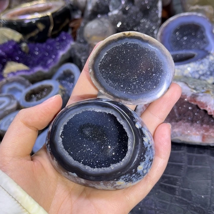 水晶未镶嵌珠宝半成品