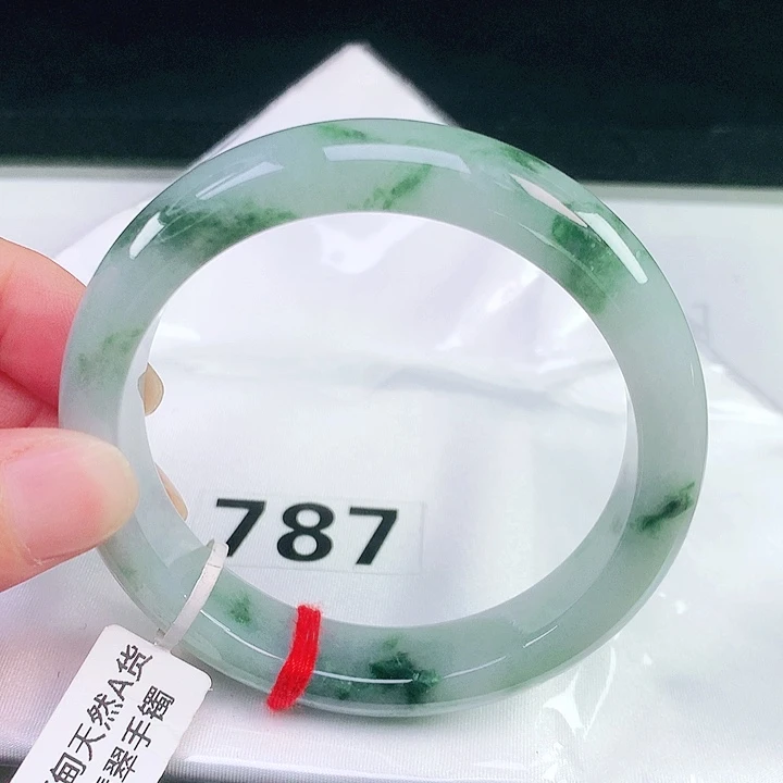 翡翠未镶嵌手镯787