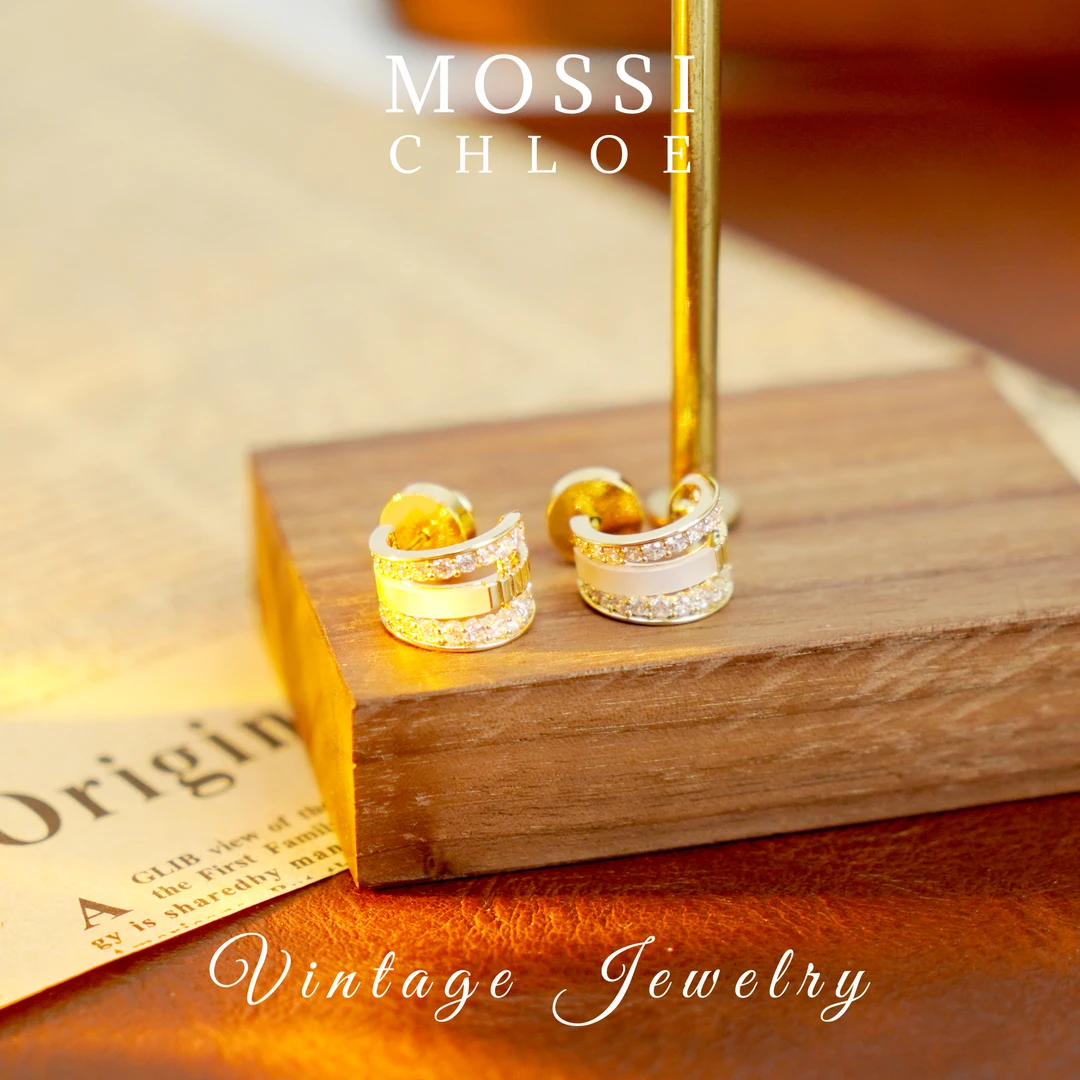 铜合金耳饰 C5323 CHLOE MOSSI 限定 耳钉