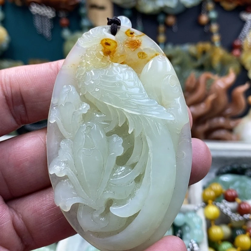 【闪购商品】未镶嵌蛇纹石玉吊坠