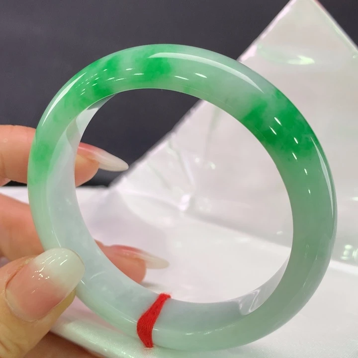 未镶嵌手镯翡翠正圈54.5