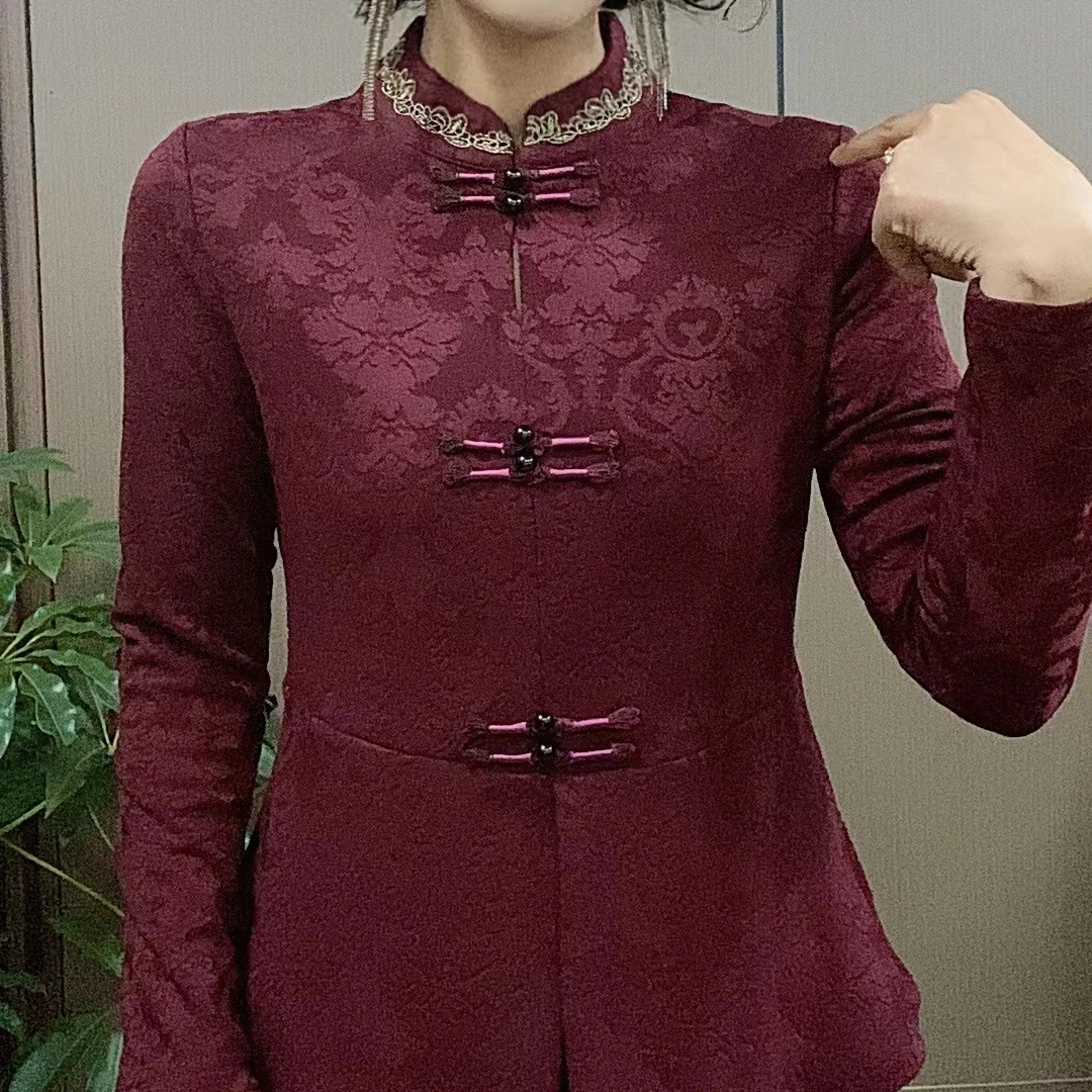 2025秋季新款长袖气质洋气时尚女士上衣打底衫#8107