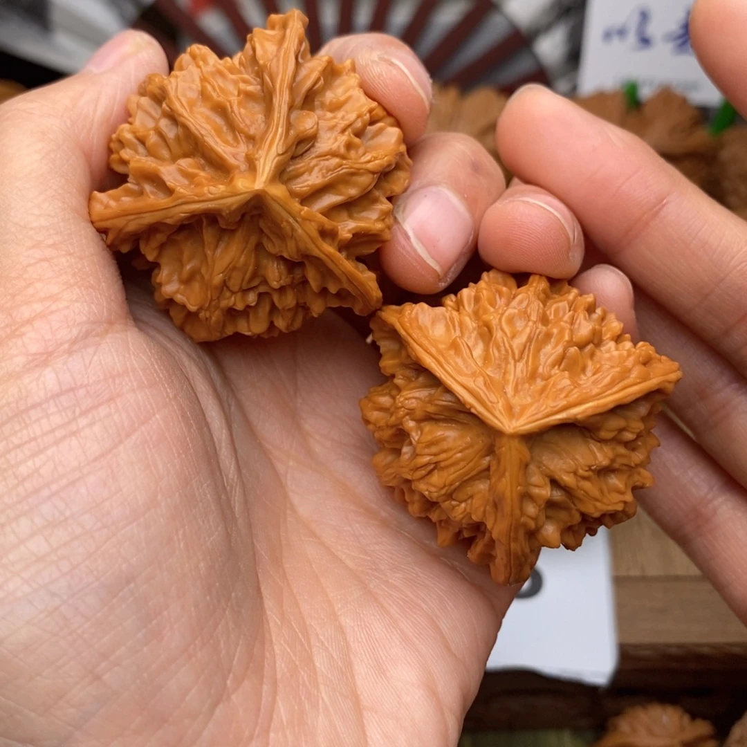 把件文玩核桃745高42盘山