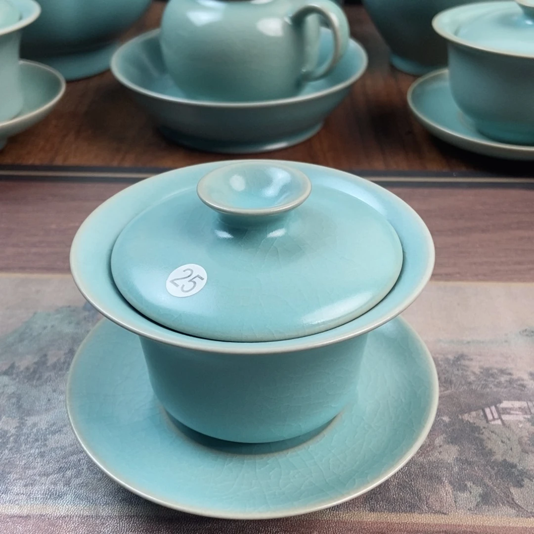 摆件瓷原产地原矿汝瓷～茶器