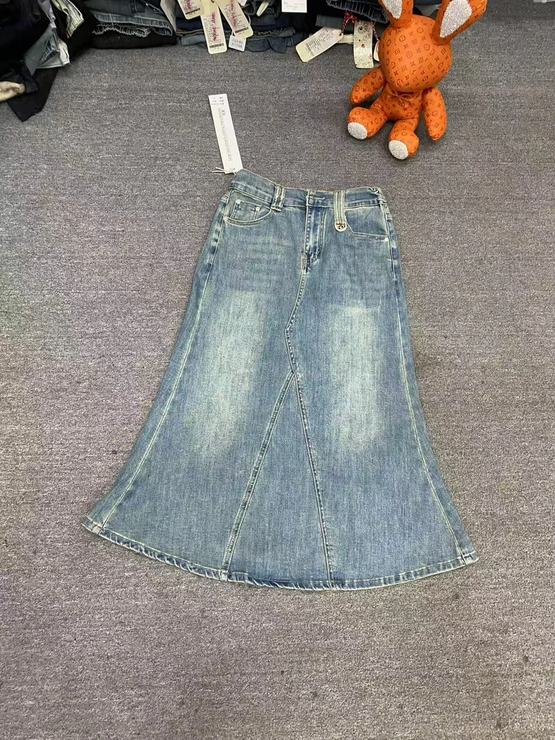 91022 弹力 鱼尾裙