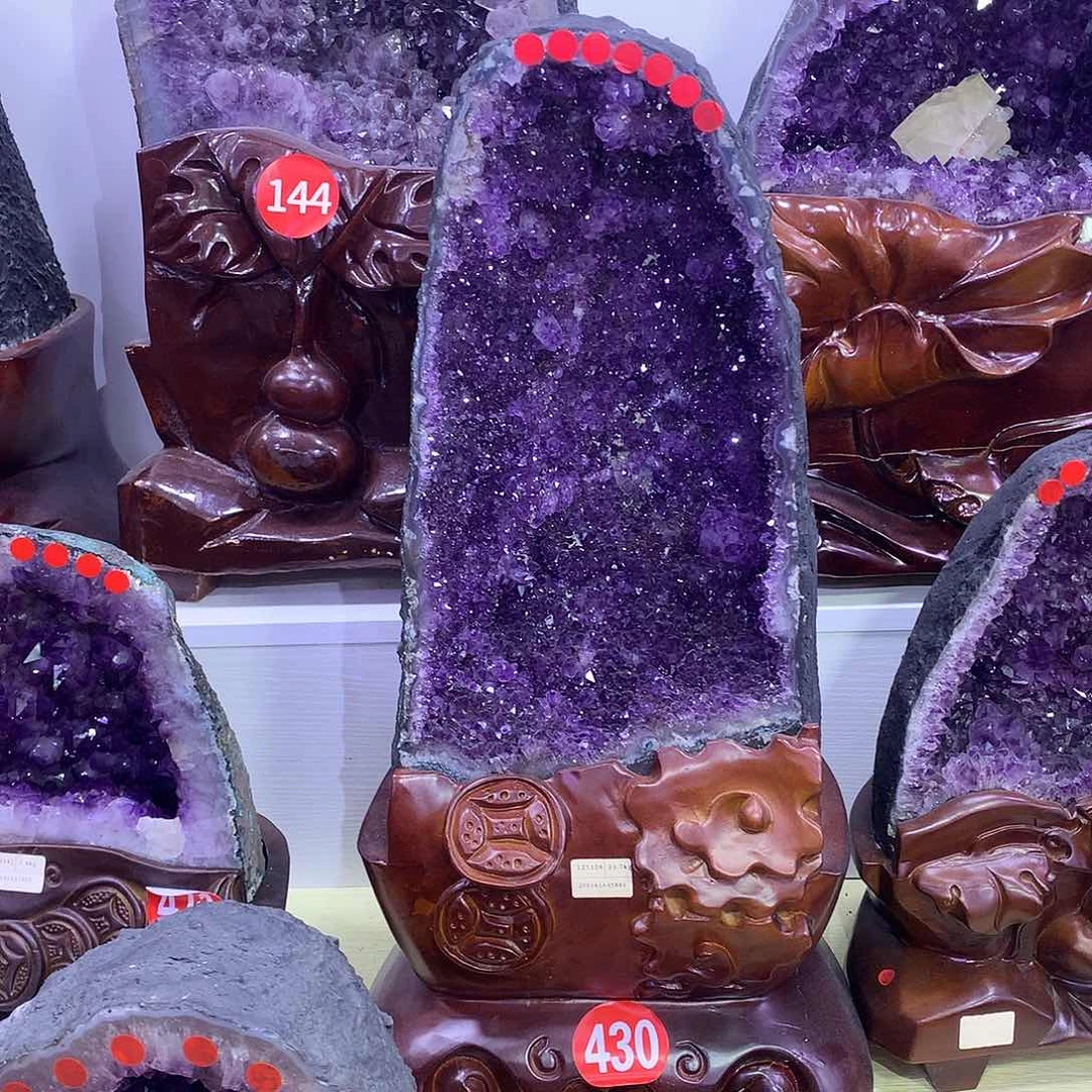 大型摆件（非配饰）未镶嵌紫晶