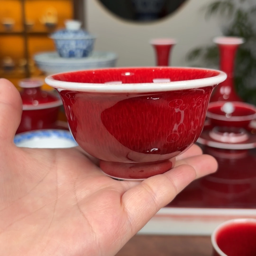 摆件景德镇高温原矿釉