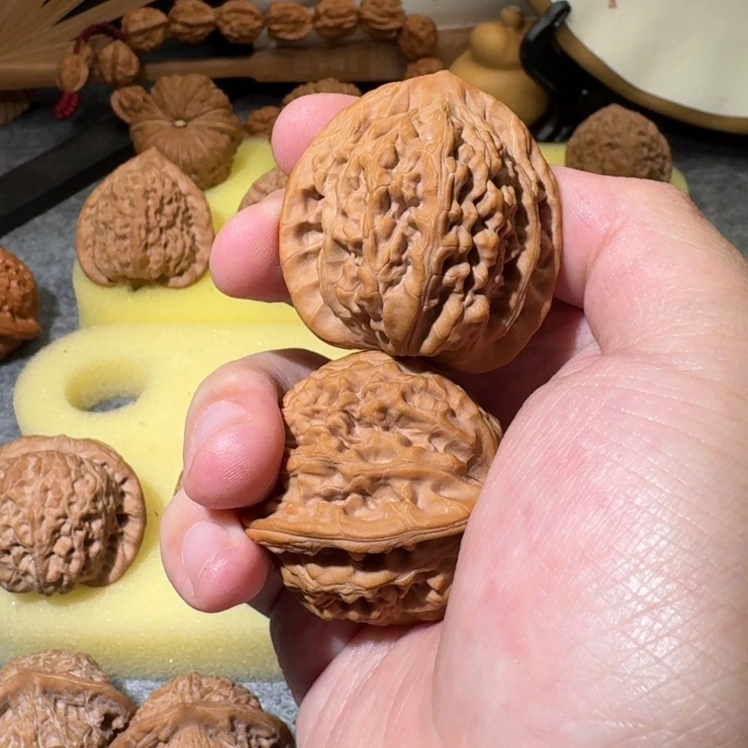 九***香吊坠文玩核桃40望月