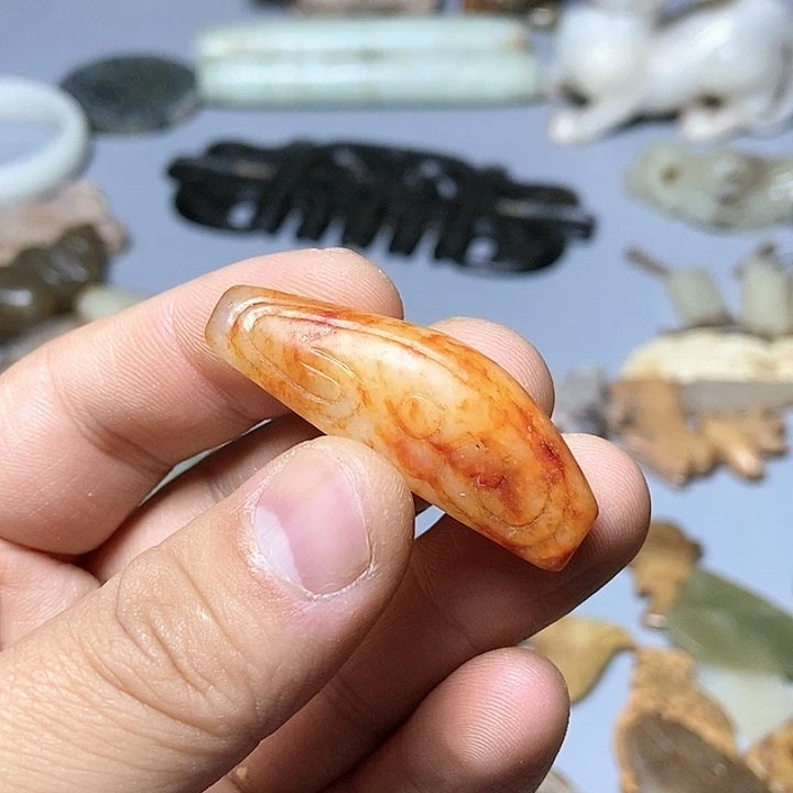 和田玉未镶嵌颈饰170