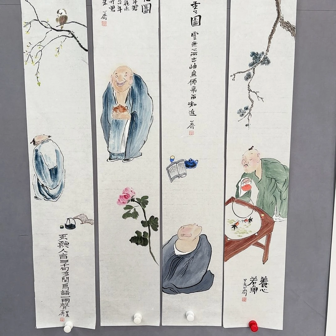 国画亲笔手绘原创