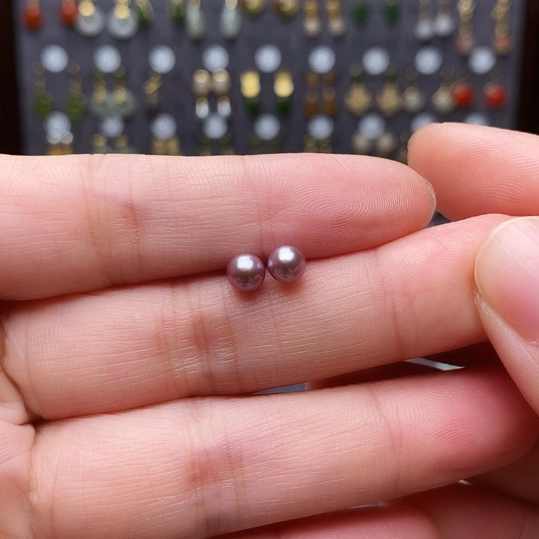 银S925镶嵌和田玉耳饰K****o