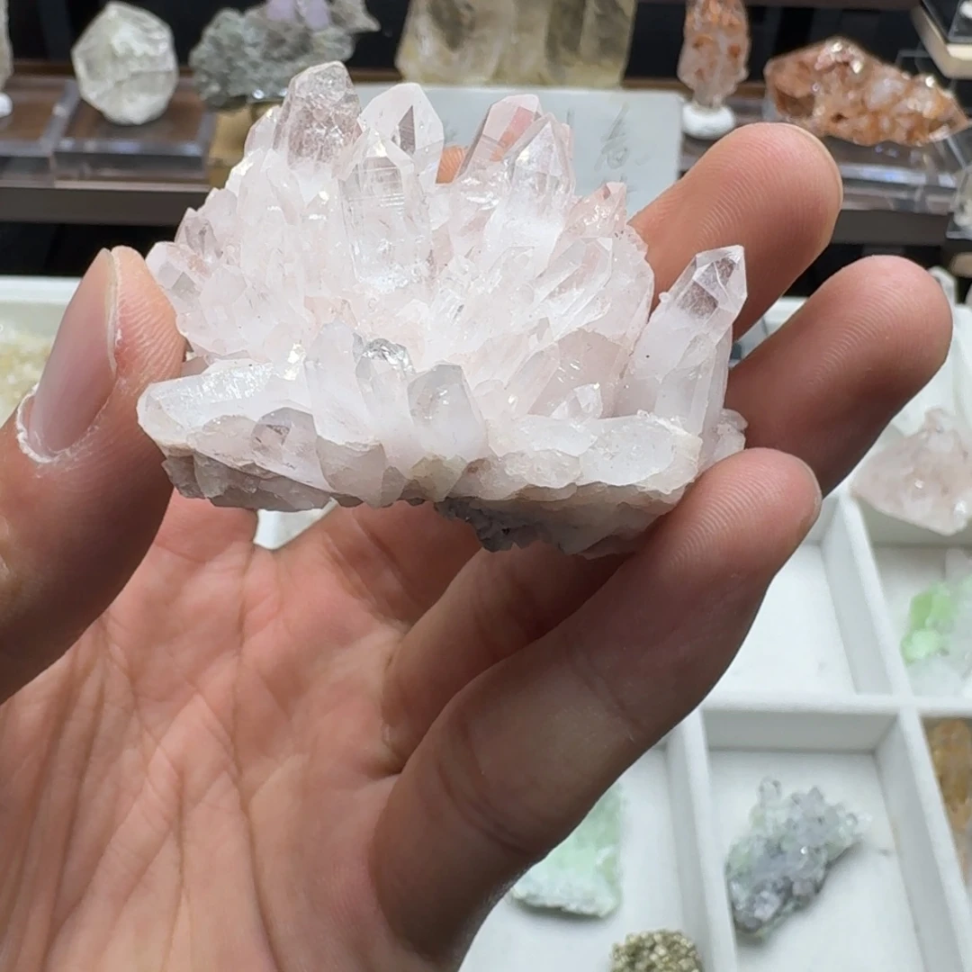 水晶未镶嵌珠宝半成品