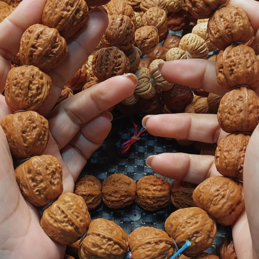 【闪购商品】文玩核桃吊坠窝底磨盘