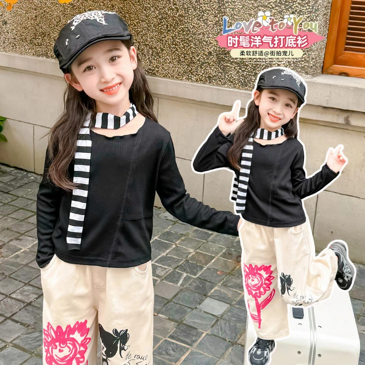 毛衣/针织衫休闲纯色女童中小童